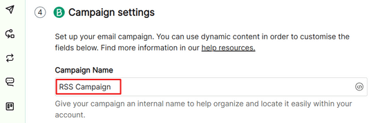 Enter campaign name Enter campaign name