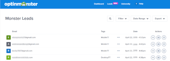 Monster Leads leads Monster Leads leads
