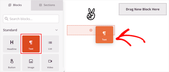Add new text block Add new text block