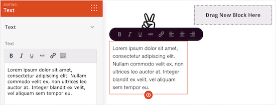 Click to edit text block Click to edit text block