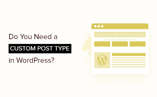 When do you need a custom post type or taxonomy in WordPress? When do you need a custom post type or taxonomy in WordPress?
