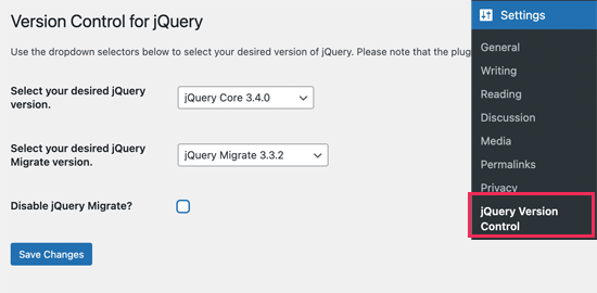 jQuery version control jQuery version control