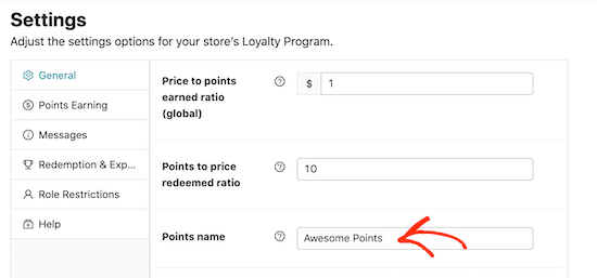 Changing the name of your WooCommerce loyalty program Changing the name of your WooCommerce loyalty program