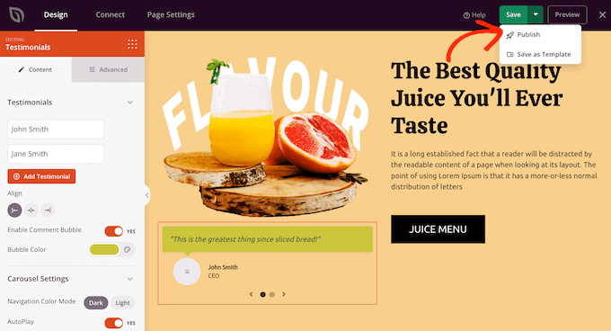 ユニークなレイアウトのお客様の声のローテーション ユニークなレイアウトのお客様の声のローテーション
