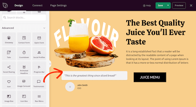 すぐに使えるお客様の声ブロック すぐに使えるお客様の声ブロック