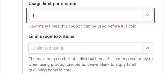 WooCommerce Nutzungslimit pro Coupon in Uncanny Automator