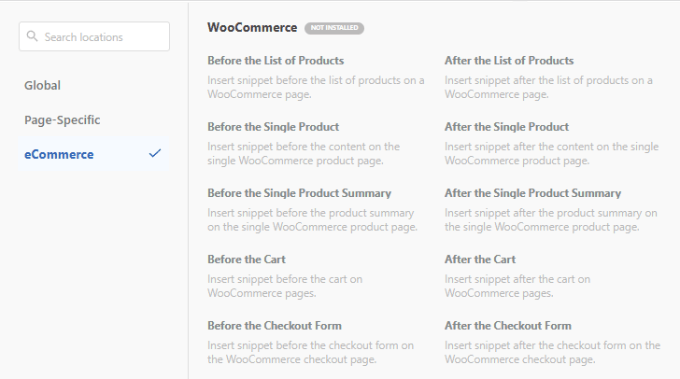 Woocommerce auto insert Woocommerce auto insert