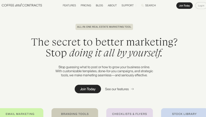 Coffee and Contracts