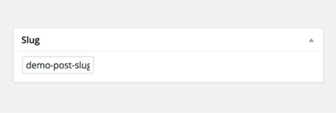 Editing post slug in classic editor Editing post slug in classic editor