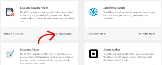Save and resume WPForms addon Save and resume WPForms addon