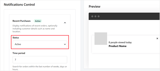 Attiva la notifica Acquisti Recenti in Merchant Attiva la notifica Acquisti Recenti in Merchant