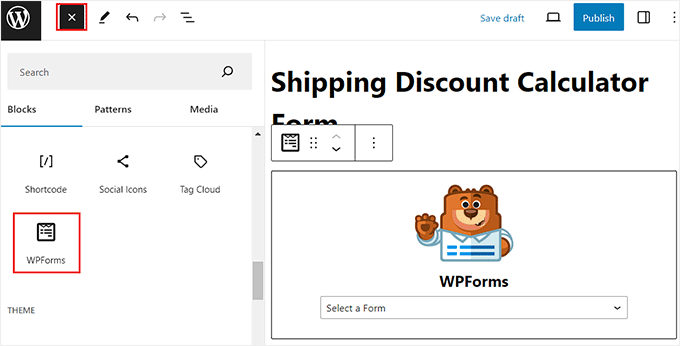 Add calculator form on a page Add calculator form on a page