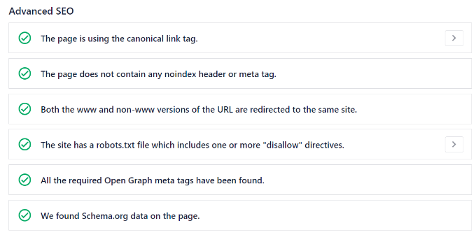 Avancerat SEO-avsnitt Avancerad SEO-analys