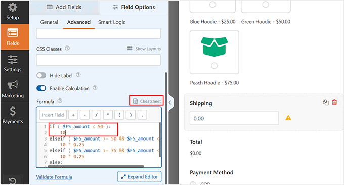 Change the shipping discount value Change the shipping discount value
