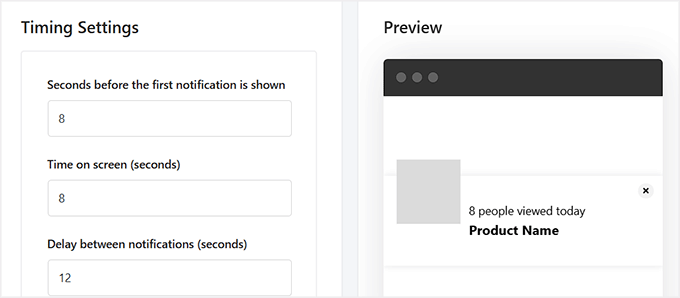 Configura i secondi prima che venga mostrata la prima notifica in Merchant Configura i secondi prima che venga mostrata la prima notifica in Merchant