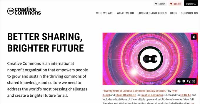 Creative Commons Creative Commons