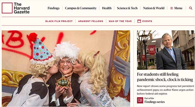 The Harvard Gazette The Harvard Gazette