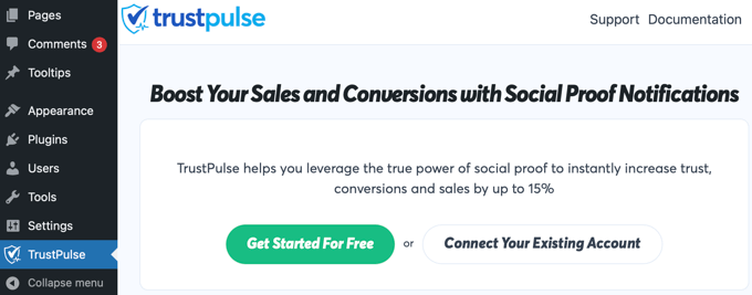 Click on the Button to Create a Free Account Click on the Button to Create a Free Account
