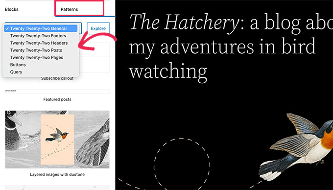 Pattern Twenty Twenty-Two