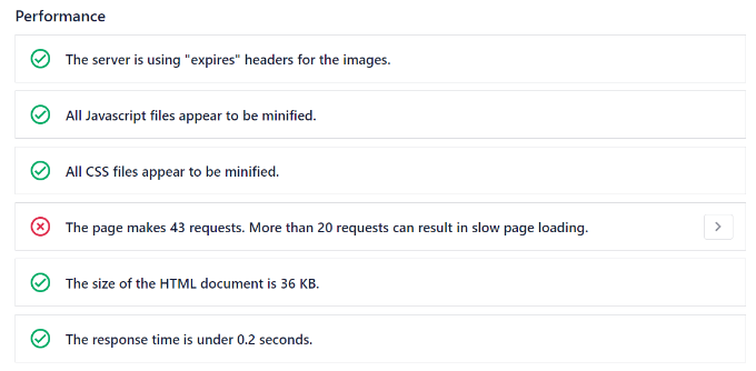 Prestanda konkurrentanalys Prestanda SEO-analys