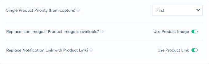 Enabling product image and notification link replacement for WooCommerce in TrustPulse Enabling product image and notification link replacement for WooCommerce in TrustPulse