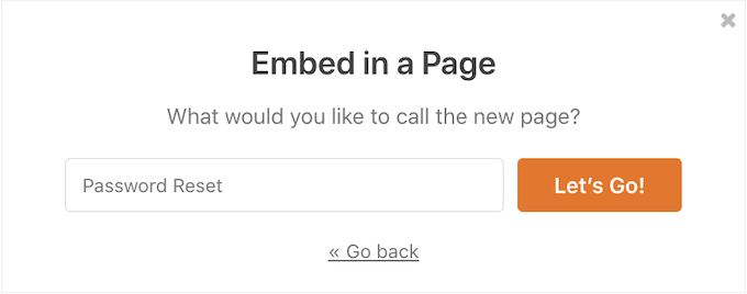 Adding a custom password reset form to a WordPress page Adding a custom password reset form to a WordPress page