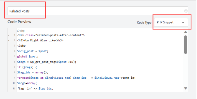 Related posts snippet Related posts snippet