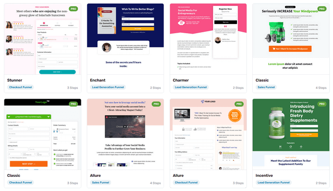 FunnelKit funnel page templates FunnelKit funnel page templates