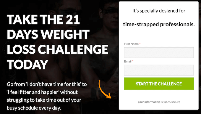 An example of a FunnelKit lead generation template An example of a FunnelKit lead generation template