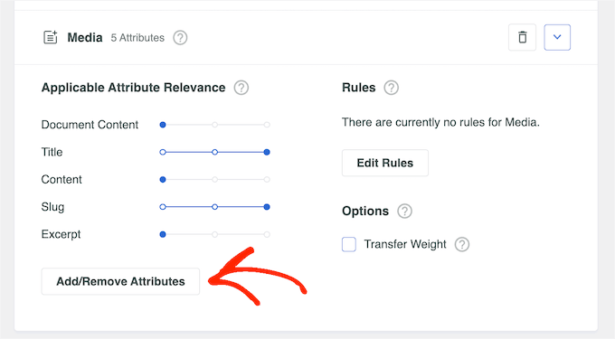 Adding and removing attributes to the WordPress search algorithm Adding and removing attributes to the WordPress search algorithm