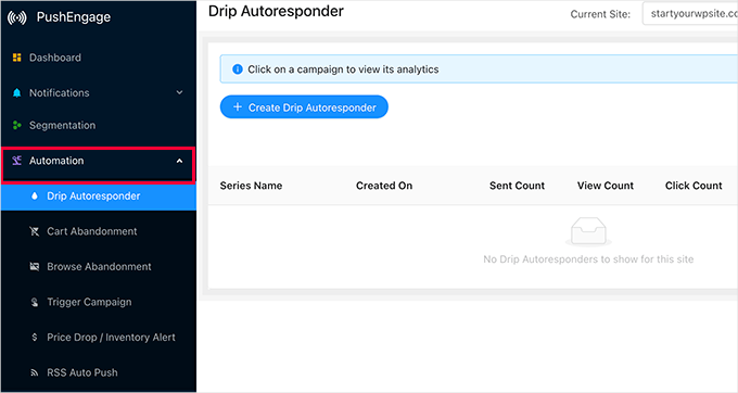 Automate push notifications Automate push notifications