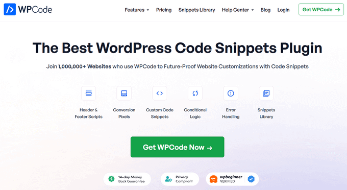 WPCode - Best WordPress Code Snippets Plugin WPCode - Best WordPress Code Snippets Plugin