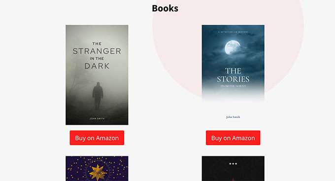 Creando una página de libros Creando una página de libros