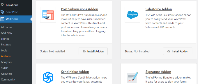 Post submission addon by WPForms Post submission addon by WPForms