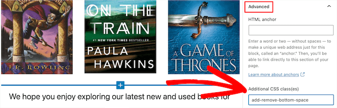 Neue CSS-Klasse hinzufügen