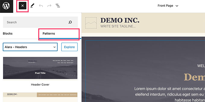 Add patterns to your layouts Add patterns to your layouts