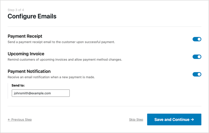 Configure Your WP Simple Pay Emails Configure Your WP Simple Pay Emails