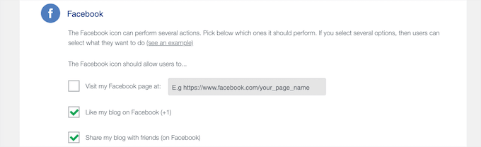 Sosyal simge eylemlerini seçin