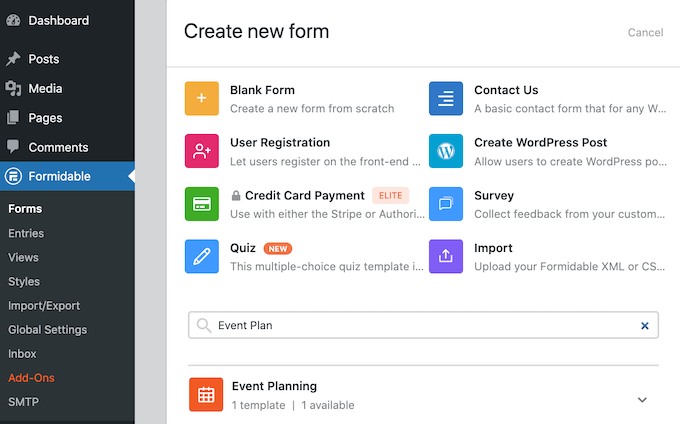 イベント企画カテゴリ イベント企画テンプレートライブラリ。