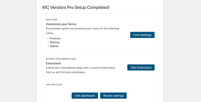 Optional settings Optional settings