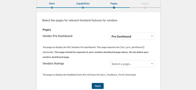 Pro dashboard pages Pro dashboard pages