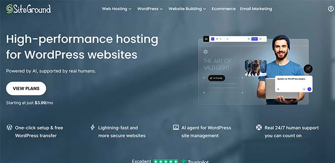 SiteGround hosting for WooCommerce