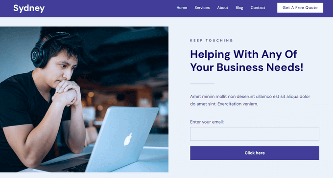 Sydney Pro WordPress Theme