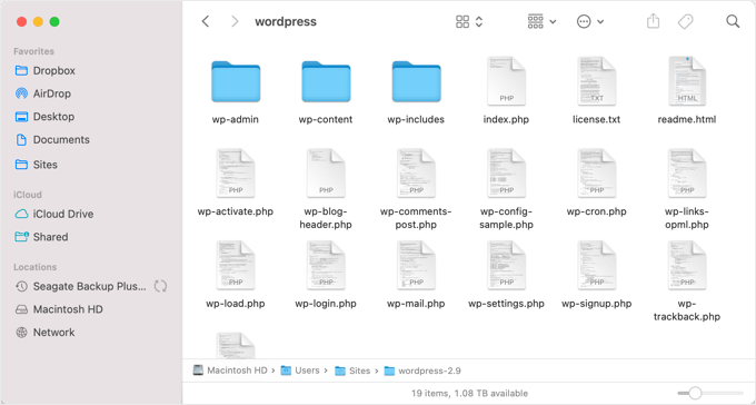 Download and Unzip WordPress Download and Unzip WordPress