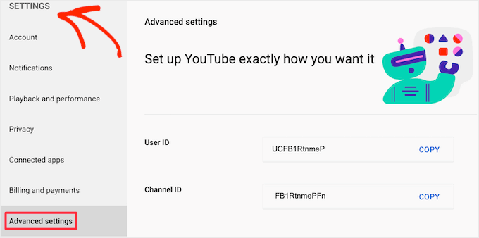 YouTube kanal kimliğini bul