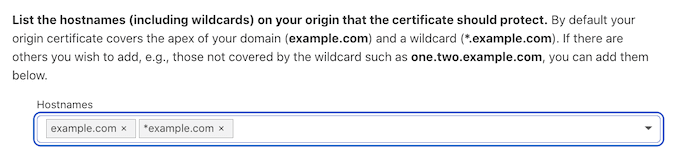 Cloudflareへのホスト名の追加
