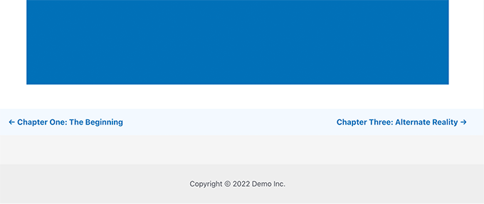 Enlaces de siguiente y anterior para una página de WordPress