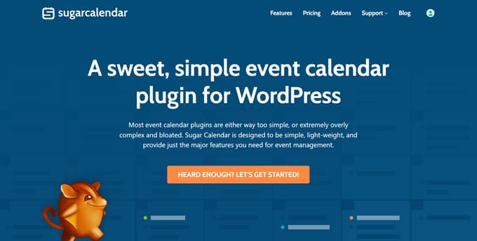 Sugar Calendar Sugar Calendar