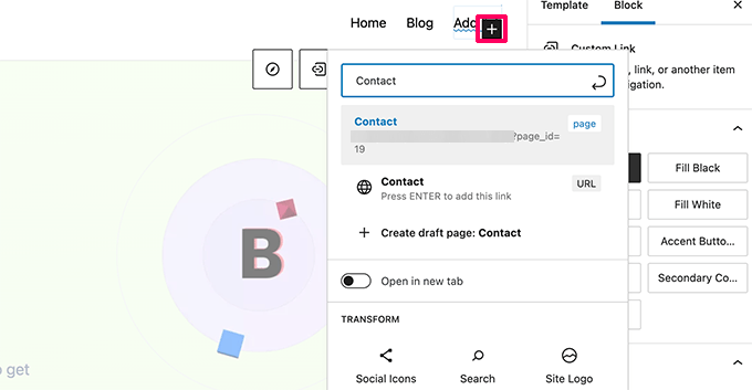 Adăugarea de elemente de meniu Adăugarea de elemente de meniu