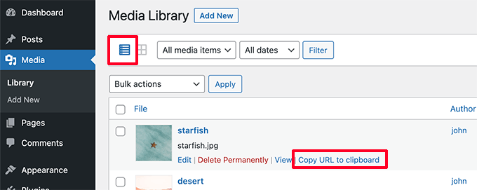 Kopiuj adres URL do schowka
